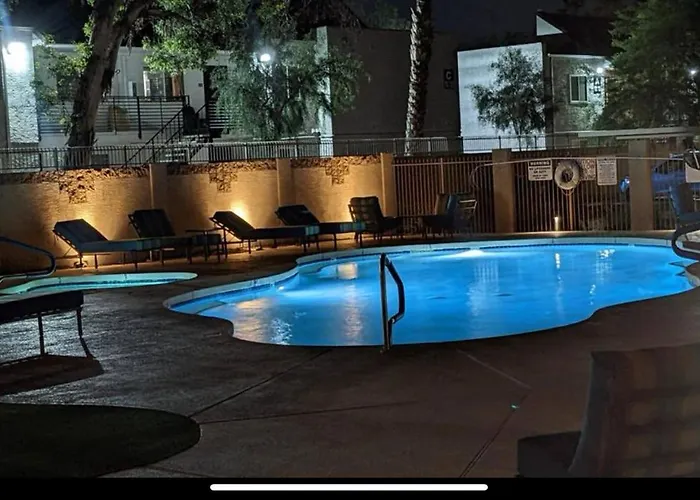 Has Gym, Pool & Balcony Gated Covered Parking Apartment Phoenix