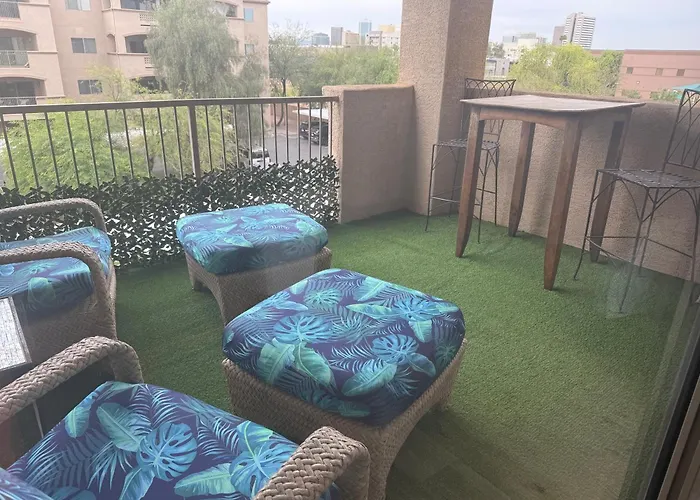 Has Gym, Pool & Balcony Gated Covered Parking Apartment Phoenix